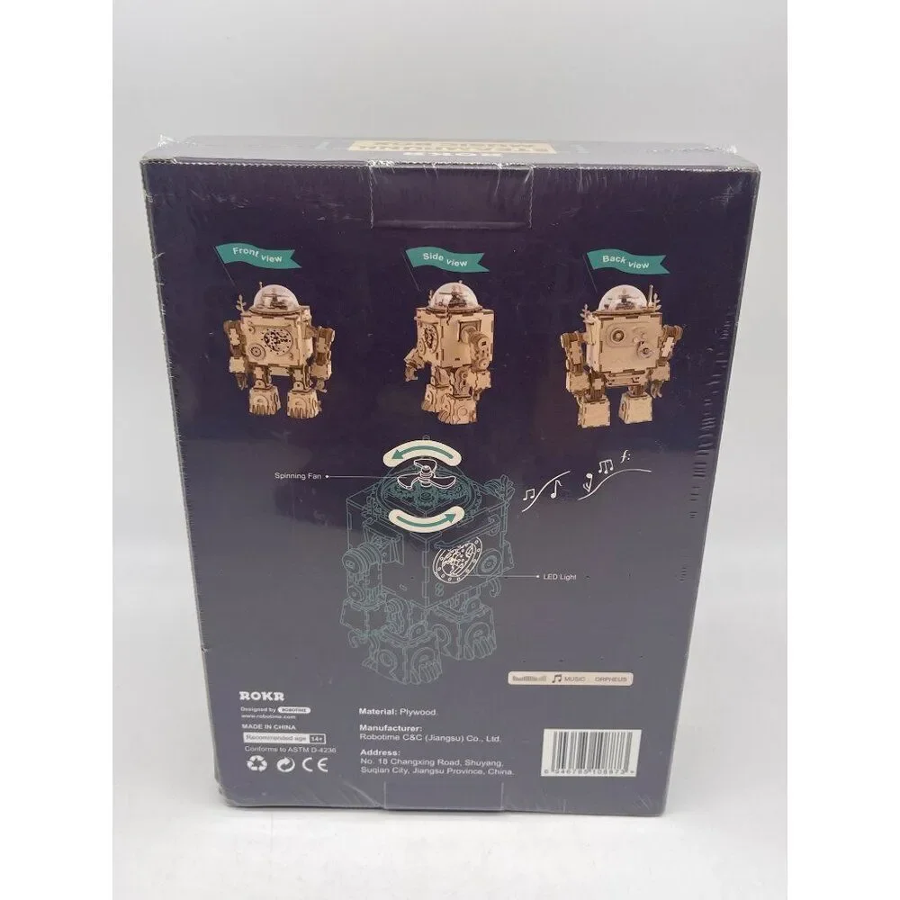 ROKR Steampunk Music Box AM601 Orpheus Collectible Toy